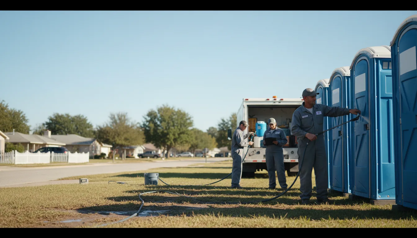 Long-Term Portable Toilet Rental in Fullerton, NE near me